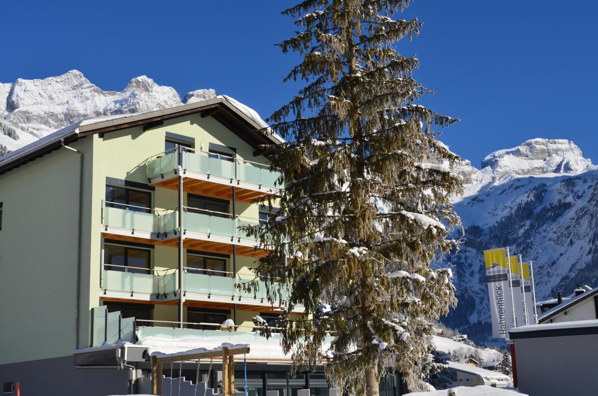 Hotel Hahnenblick Engelberg Exterior foto