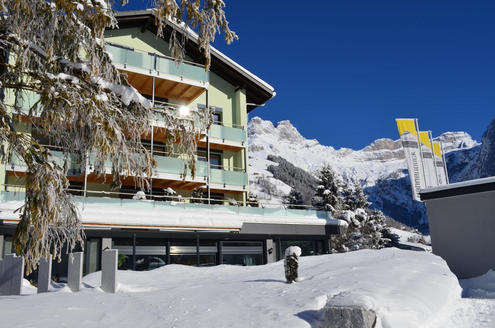 Hotel Hahnenblick Engelberg Exterior foto