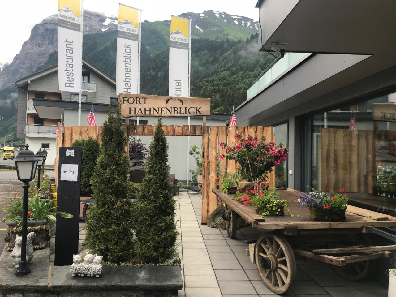 Hotel Hahnenblick Engelberg Exterior foto